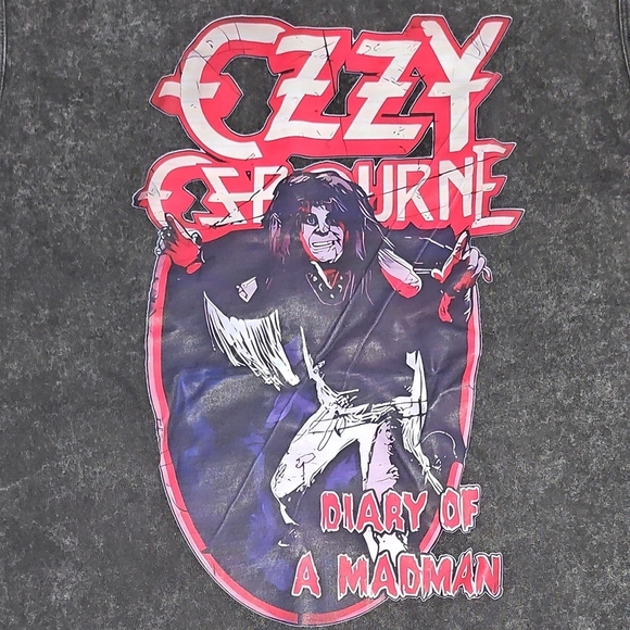 Ozzy Osbourne Diary Of A Mad Man Muscle Tee - Picture 7 of 12